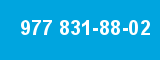 977 831-88-02 977 831-88-02